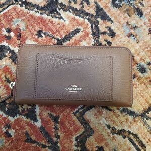 Coach Brown Leather Wallet